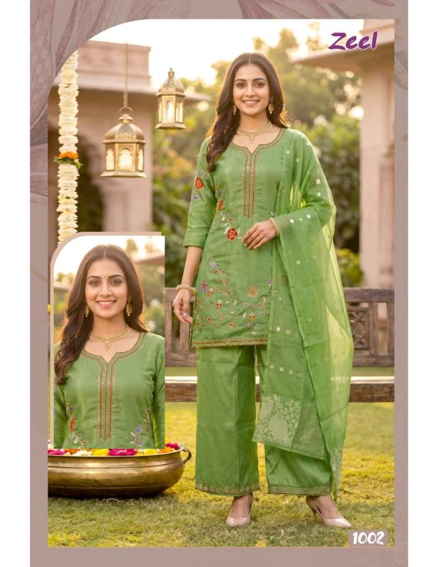Desi kudi zeel 3pcs kurtis wholesale